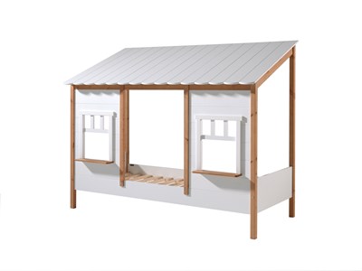Chambres complètes-Combinaison de chambre d'enfant Housebed 4-Vipack-mailleux-3