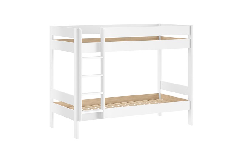 Lit superposé-PRIMO LIT SUPERPOSÉ (H 160 cm) 90 x 200 cm BLANC-Vipack-mailleux-0
