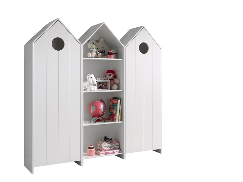 Chambres complètes-Combinaison de chambre d'enfant Casami 4-Vipack-mailleux-0