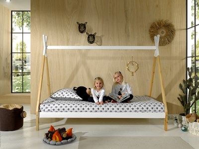 Lit enfant-TIPI LIT SANS GRILLE 90 x 200 cm-Vipack-mailleux-4