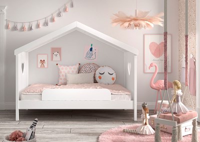 Chambres complètes-Combinaison de chambre d'enfant Amori 1-blanc-Vipack-mailleux-1