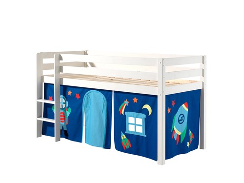 Chambres complètes-Cette PINO-combinaison se compose des éléments suivants  PINO lit compact blan-0