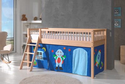 Chambres complètes-Combinaison de chambre d'enfant Forrest Beech hêtre naturel-Vipack-mailleux-1