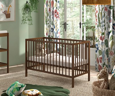 Lit bébé-DINO LIT BÉBÉ 60 x 120 cm NOIX-Vipack-mailleux-1