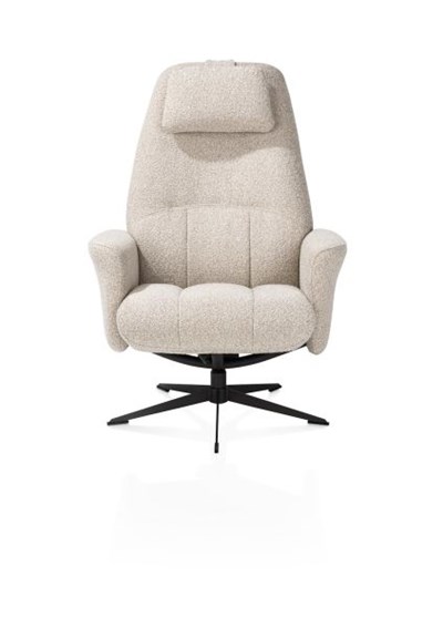 Fauteuil de relaxation-Torino, fauteuil (incl. pouf) - graphite-Henders & Hazel-mailleux-2