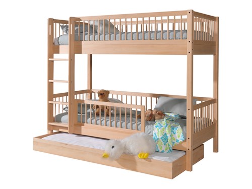 Chambres complètes-Combinaison de chambre d'enfant Forrest Beech hêtre nature-Vipack-mailleux-0