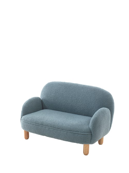 Chaise à bascule-ROCKY SOFA DOUBLE MINI BOUCLÉ DAVIS BLEU-Vipack-mailleux-0