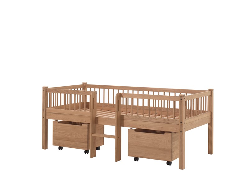 Chambres complètes-Combinaison de chambre d'enfant Forrest Oak chêne-Vipack-mailleux-0