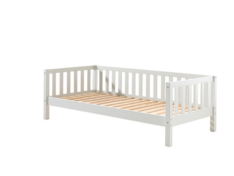 Lit enfant-FRITZ LIT CAPITAINE (90) 90 x 200 cm BLANC-Vipack-mailleux-0