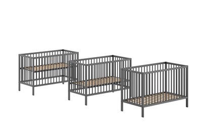 Lit bébé-DINO LIT BÉBÉ 60 x 120 cm ANTHRACITE-Vipack-mailleux-3