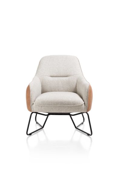 Fauteuils pivotants-Oviedo, fauteuil dossier bas-Xooon-mailleux-6