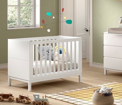 Chambres complètes-Combinaison de chambre d'enfant Eva 4-blanc-Vipack-mailleux-8