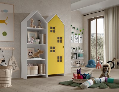 Chambres complètes-Combinaison de chambre d'enfant Casami 0-Vipack-mailleux-1