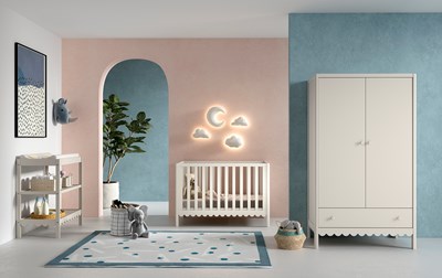 Chambres complètes-Combinaison de chambre d'enfant Swingo 4-clay-Vipack-mailleux-1