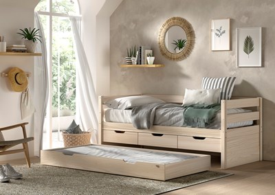 Chambres complètes-Combinaison de chambre d'enfant Margrit 2-couleur naturelle-Vipack-mailleux-7