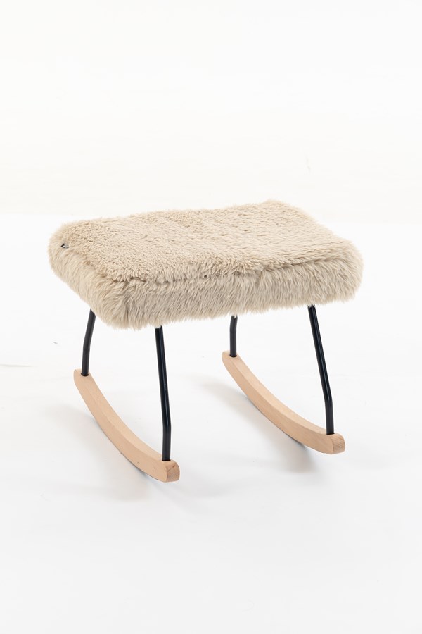 Chaise à bascule-ROCKY REPOSE-PIEDS MIKA BEIGE-Vipack-mailleux-0