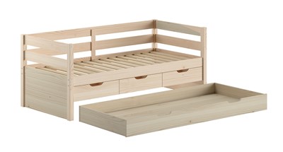 Chambres complètes-Combinaison de chambre d'enfant Margrit 2-couleur naturelle-Vipack-mailleux-3