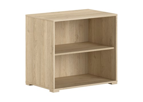 Commode-SAM BIBLIOTHÈQUE POUR LIT POUR MI-HAUTEUR CHÊNE-Vipack-mailleux-0