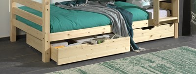 Tiroir-PINO ENSEMBLE DE 2 TIROIRS NATUREL-Vipack-mailleux-3