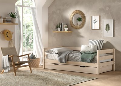 Chambres complètes-Combinaison de chambre d'enfant Margrit 3-couleur naturelle-Vipack-mailleux-1