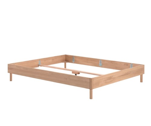 Lit enfant-FORREST CADRE&nbsp;DE LIT 160 x 200 cm CHÊNE-Vipack-mailleux-0