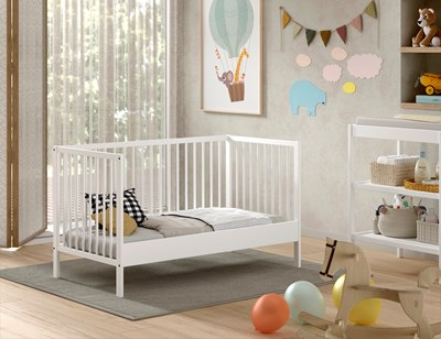 Chambres complètes-Combinaison de chambre d'enfant Dino blanc-Vipack-mailleux-8