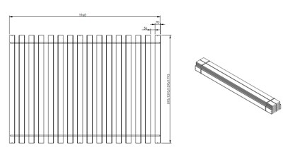 Sommier-SOMMIER ROULANT 16 LATTES 90 x 200 cm-Vipack-mailleux-1