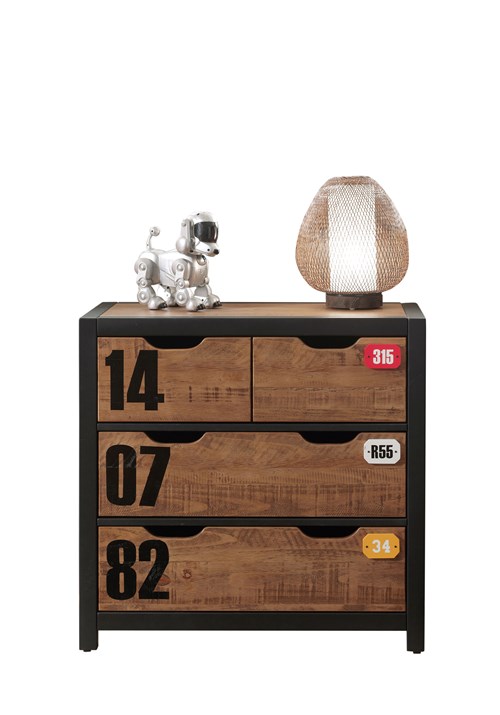 Commode-ALEX COMMODE 3 TIROIRS-Vipack-mailleux-0