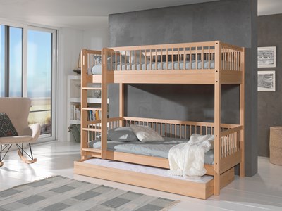 Chambres complètes-Combinaison de chambre d'enfant Forrest Beech hêtre nature-Vipack-mailleux-1