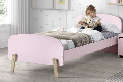 Chambres complètes-Combinaison de chambre d'enfant Kiddy 3-rose-Vipack-mailleux-8