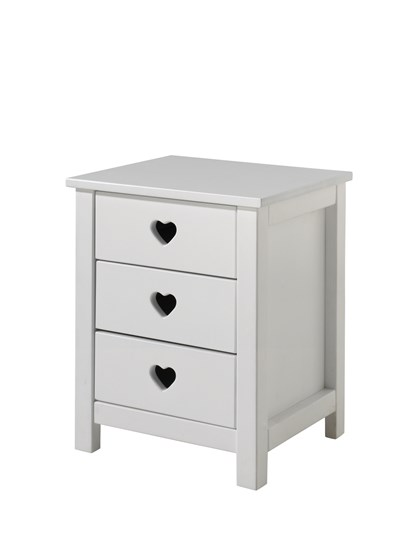 Chambres complètes-Combinaison de chambre d'enfant Amori 5-blanc-Vipack-mailleux-5