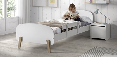 Chambres complètes-Combinaison de chambre d'enfant Kiddy 4-blanc-Vipack-mailleux-1