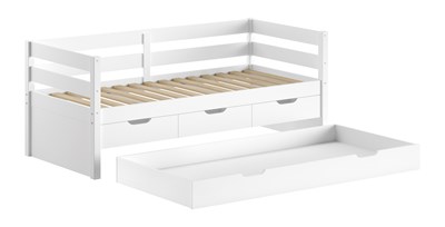 Chambres complètes-Combinaison de chambre d'enfant Margrit 2-blanc-Vipack-mailleux-3
