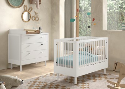 Chambres complètes-Combinaison de chambre d'enfant Forrest Beech 4-chêne-Vipack-mailleux-1