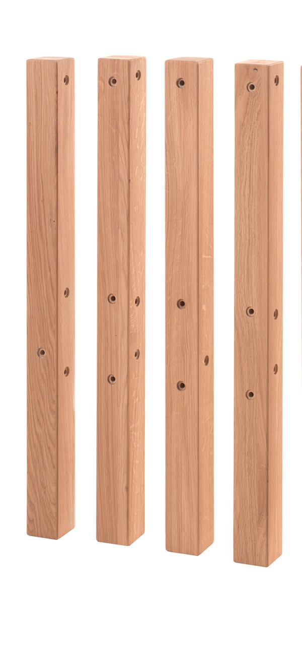 Kit de conversion-FORREST PIEDS POUR LITS MI-HAUTEURS CHÊNE-Vipack-mailleux-0