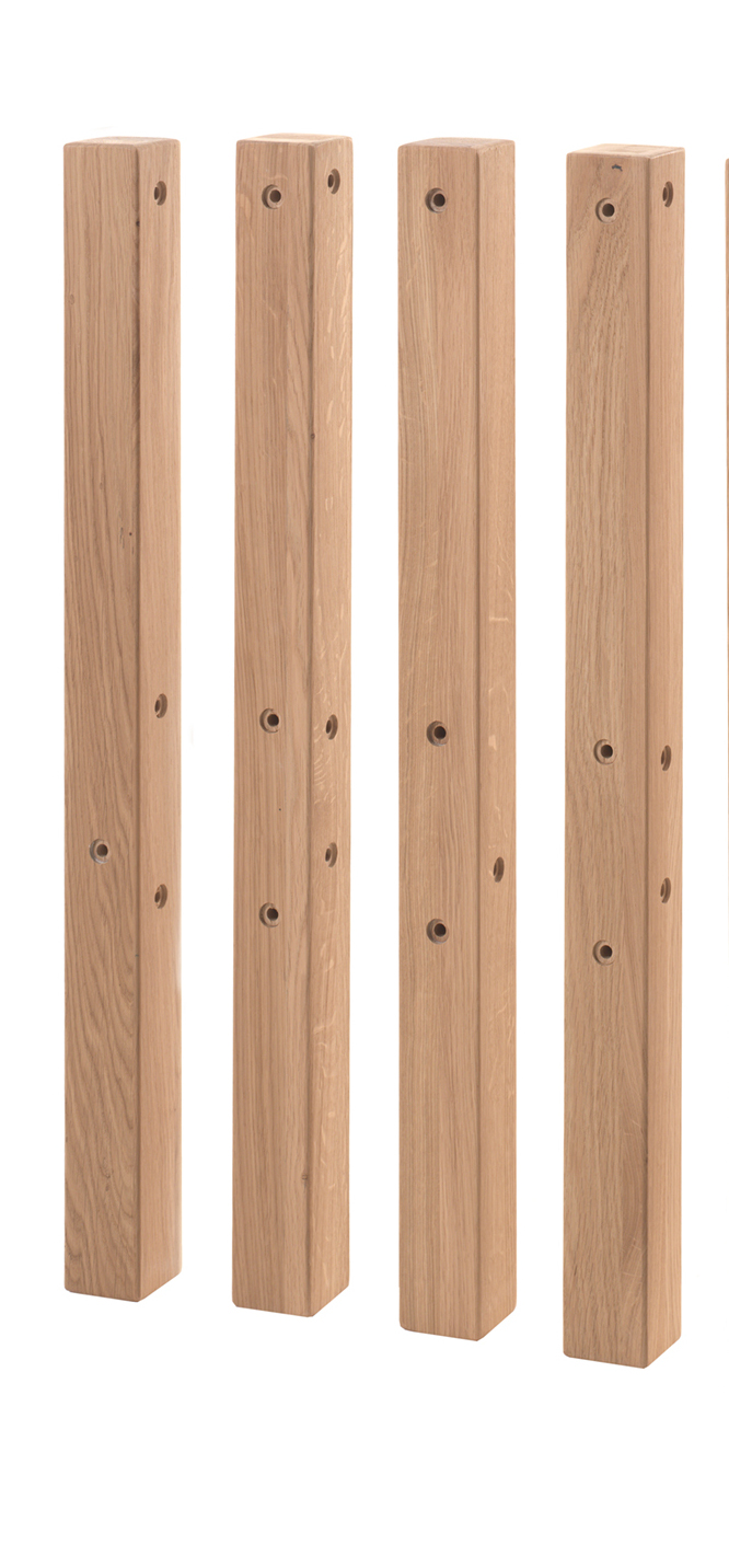 Kit de conversion-FORREST PIEDS POUR LITS MI-HAUTEURS CHÊNE-Vipack-mailleux-0