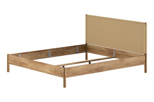 Lit enfant-OLIVE LIT 180 x 200 cm ROPE CHÊNE-Vipack-mailleux-0