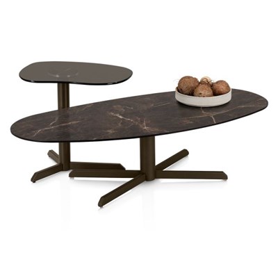 Tables de salon-Nuoro, Table basse 44 x 55 cm, verre-Henders & Hazel-mailleux-4