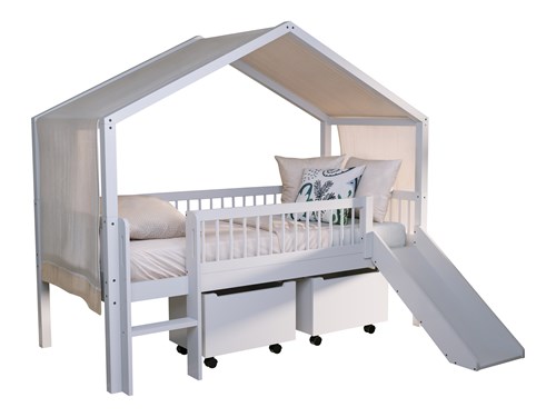 Chambres complètes-Combinaison de chambre d'enfant Forrest Beech hêtre laqué blanc-Vipack-mailleu-0