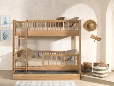 Chambres complètes-Combinaison de chambre d'enfant Forrest Oak chêne-Vipack-mailleux-1