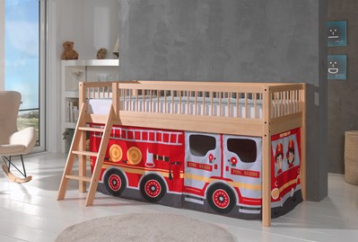 Chambres complètes-Combinaison de chambre d'enfant Forrest Beech hêtre naturel-Vipack-mailleux-1