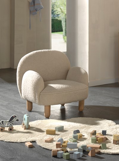 Chaise à bascule-ROCKY SOFA SIMPLE MINI BOUCLÉ DAVIS BEIGE-Vipack-mailleux-1