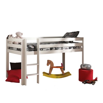Chambres complètes-Cette PINO-combinaison se compose des éléments suivants  PINO lit compact blan-3