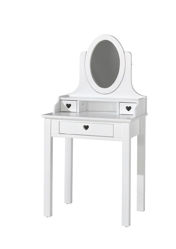 Table de beauté-AMORI COIFFEUSE BLANC-Vipack-mailleux-0