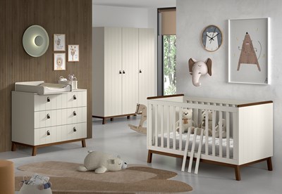 Chambres complètes-Combinaison de chambre d'enfant Sezane 4-clay-Vipack-mailleux-1