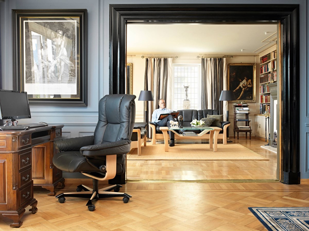 Stressless-fauteuil-bureau-Mayfair