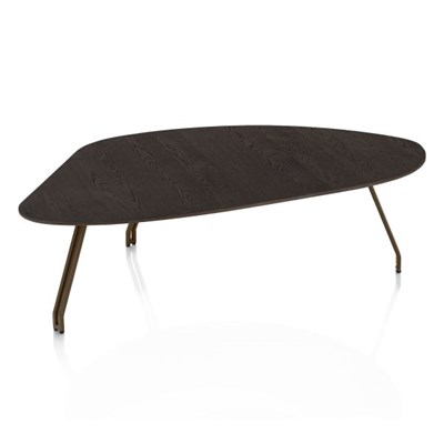 Tables de salon-Mogana, Table basse 120 x 75 cm placage de chêne, pieds brun acier-Henders & Haze-3