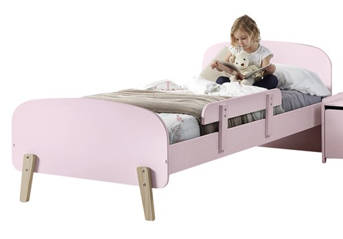 Chambres complètes-Combinaison de chambre d'enfant Kiddy 3-rose-Vipack-mailleux-0