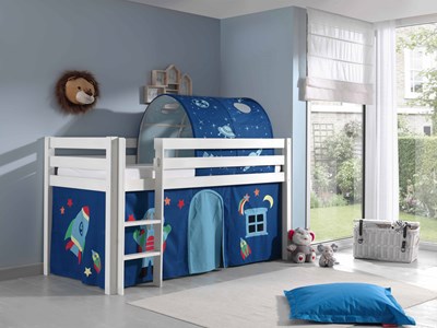 Chambres complètes-Cette PINO-combinaison se compose des éléments suivants  PINO lit compact blan-1
