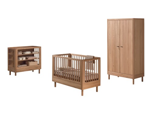 Chambres complètes-Combinaison de chambre d'enfant Forrest Oak 2-chêne-Vipack-mailleux-0